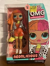 LOL SURPRISE - NEONLICIOUS - OMG SERIES 1 - FACTORY SEALED - AS SHOWN IN PHOTO