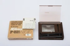 Nikon Type E (Grid) focusing screen+Case  F-501/N2020 film Camera+New/MINT