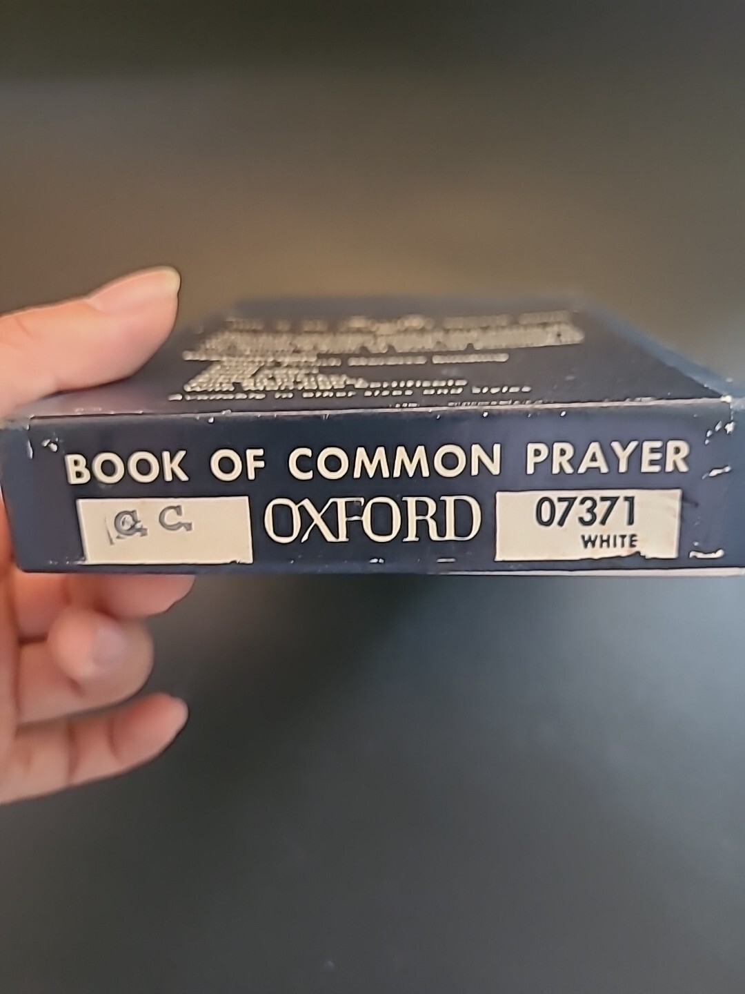 Oxford 1928 Book of Common Prayer BCP Protestant Episcopal Leather ...