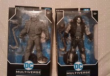 McFarlane DC Multiverse Lobo Rebirth Lot of 2  Platinum  Unpainted and Regular