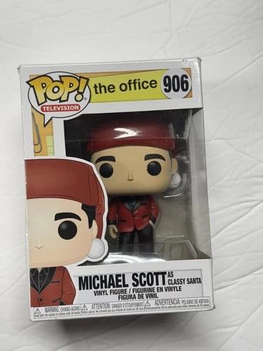 The Office Michael Scott As Classy Santa Funko Pop Collectible Christmas #906
