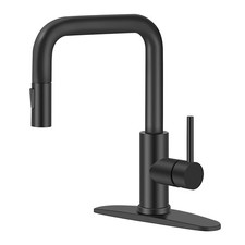 Kitchen Faucet Single Handle Stainless Steel Kitchen Sink Faucet with Pull Ou...
