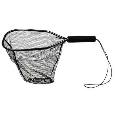 black fishing net with handle Livewell Bait Net Folding Fishing Net with Handle for Fishing Tackle  Accessories
