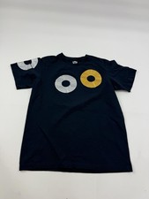 Uniqlo UT Shirt Mens Large Blue Circle Graphic Tee Tagless Short Sleeve