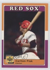 2001 Upper Deck Decade 1970's Carlton Fisk #27 HOF 0q3