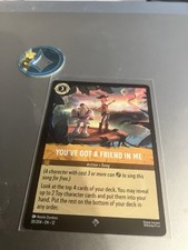 Disney Lorcana Wilds Unknown You've Got A Friend In Me 30/204 Super Rare NM