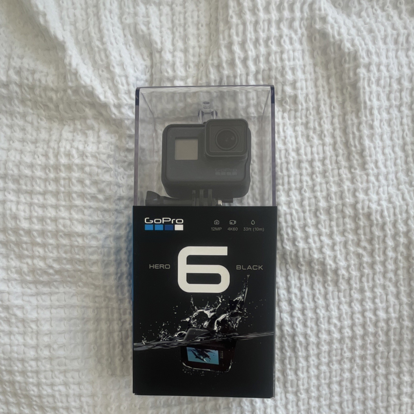 GoPro HERO 6 Black Action Camera 4K Video Waterproof Wi-Fi HDMI-image