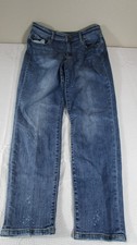 Judy Blue Jeans Womens 13 31 Blue Boyfriend Fit Distressed Medium Wash Denim