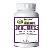 Love Your Liver Liver, Kidney, Gall Bladder & Digestive, DOG, 500 mg 150 cap
