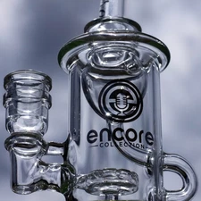 7" Assorted Color Hookah Water Pipe Incycler  Recycler Glass Tobacco Bong