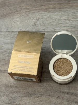 Tom Ford Cream & Powder Eye Color 01 Naked Bronze Eyeshadow Duo Unused w/ Box