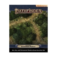 Paizo Pathfinder Maps Flip-Mat - Enormous Forest NM