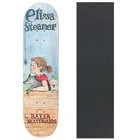 Baker Skateboard Deck Elissa Steamer Web Blue 8.25" x 31.875" with Grip