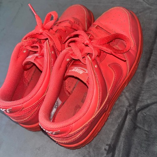 Nike Men's Red and Orange Trainers