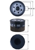 NEU - Mahle OC1023 ÖLfilter FüR Kymco Motorcycles Yamaha Motorcycles