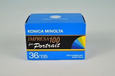 KONICA MINOLTA IMPRESA 100 for Portrait 135-36 Exp. ISO100 DX N Farbfilm 5 Stück