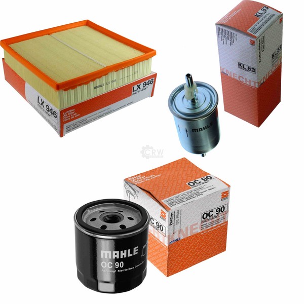 Mahle / Knecht Kraftstofffilter KL 83 Luftfilter LX 946 ÖLfilter OC 90-image
