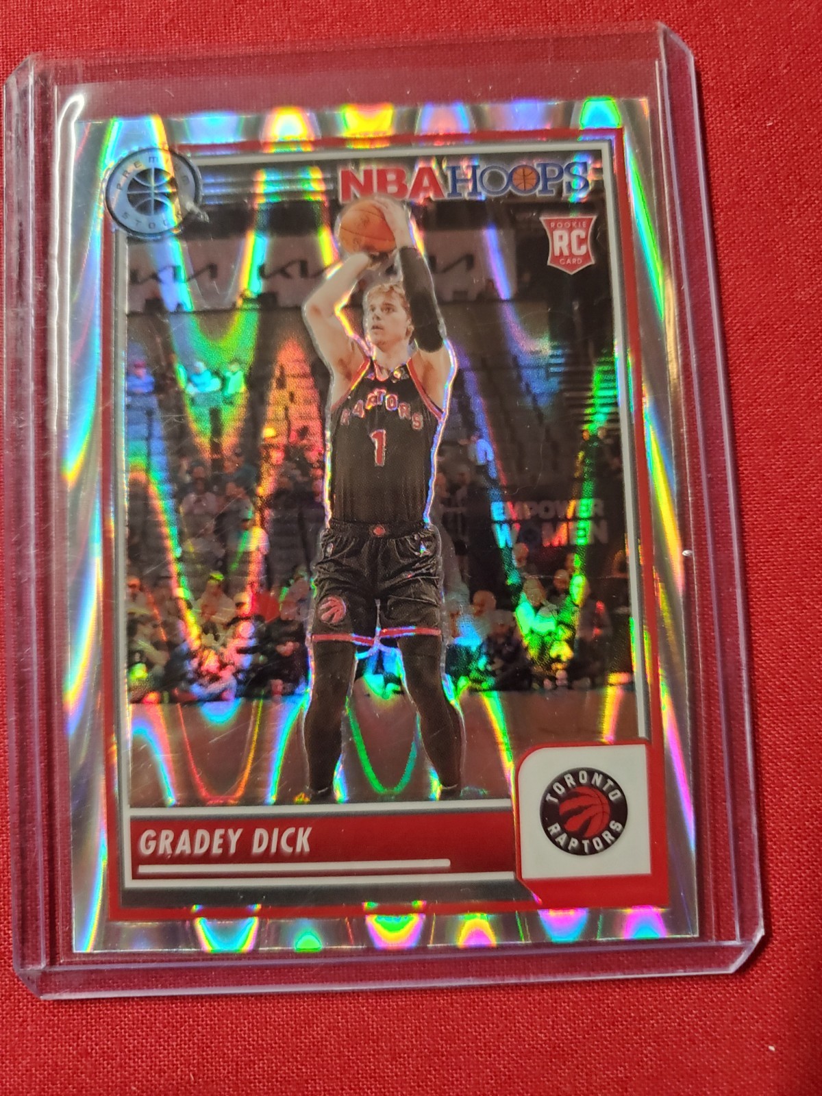 2023-24 Panini Nba Hoops Premium Stock - Gradey Dick #251 Seismic Prizm (RC)
