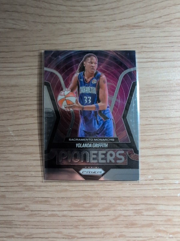 2025 Panini Prizm WNBA Pioneers #10 Yolanda Griffith