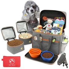 Dog Travel Bag for Traveling Week Away/Overnight Dog Travel Accessories with...