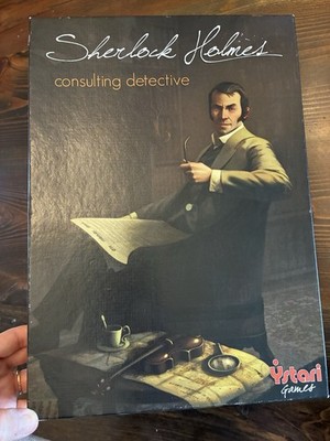 Sherlock Holmes Consulting Detective Board Game Asmodee Ystari COMPLETE 2014