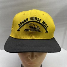 Vintage Round House Mill Snapback Hat