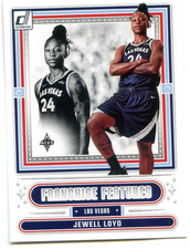 2025 Panini Donruss WNBA Franchise Features Insert #9 JEWELL LOYD ACES