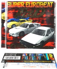 Super Eurobeat Initial D Non-Stop Mega Mix CD Japan 1999 Avex With OBI Rare