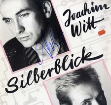 ACTOR & ROCK MUSICIAN Joachim Witt autograph, IP signed vinyl record cover