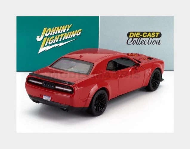 JOHNNY LIGHTNING JL24019-CHALLENGER DODGE - CHALLENGER SRT HELLCAT WIDEBODY 2018 - Immagine 2 di 2