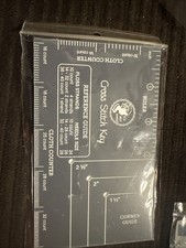 Cross Stitch Key - Reference + Corner Guide, Cloth Counter + Ruler-It's Sew Emma