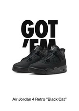 Air Jordan 4 Retro Black Cat 2025 Size 10.5 Brand New