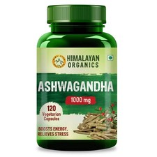 Ashwagandha bio de l'Himalaya 1000 mg | Boost énergie, force, endurance 120...