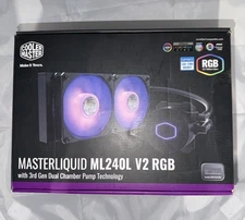 Cooler Master MasterLiquid ML240L RGB V2 Close-Loop AIO CPU Liquid Cooler Gen3