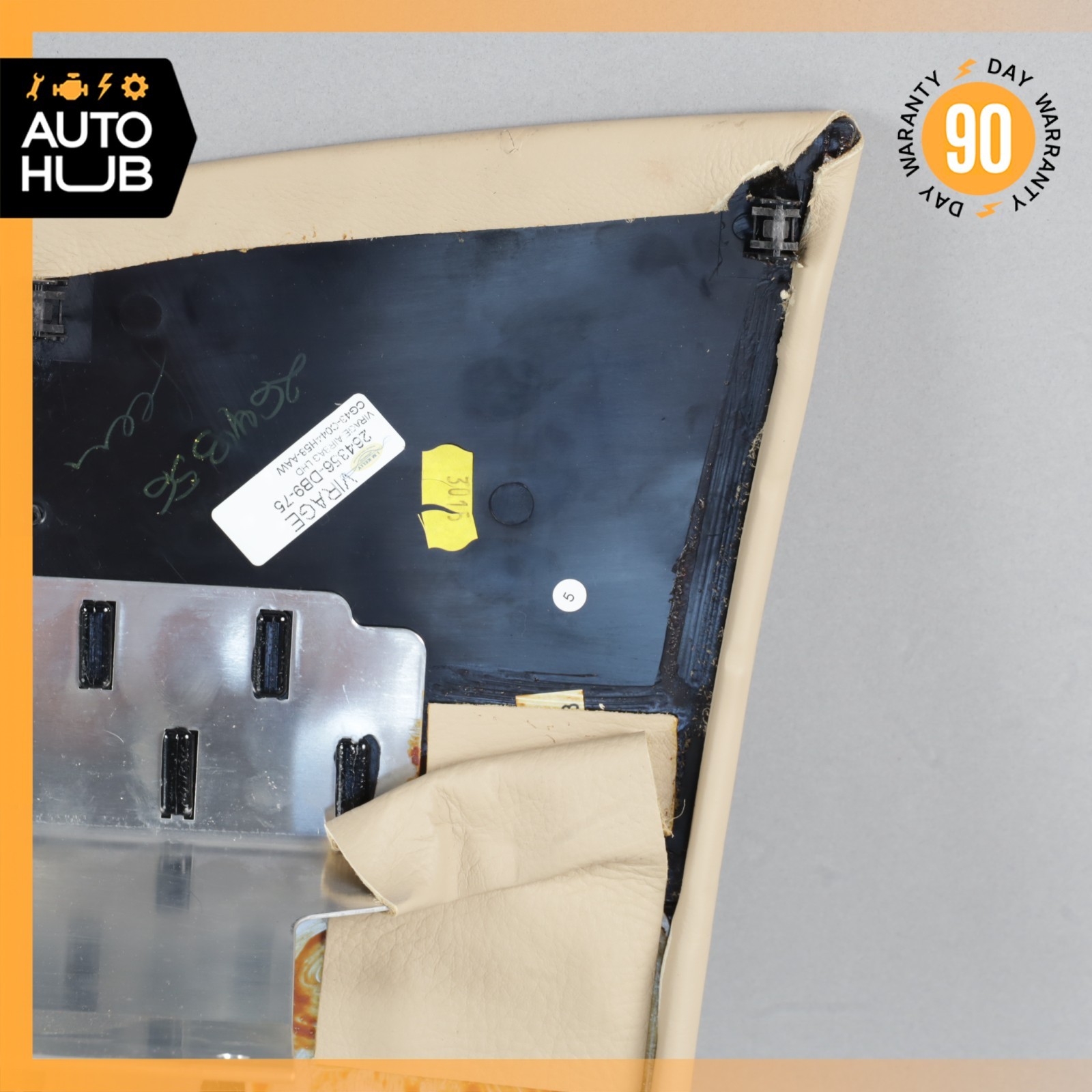 13-16 Aston Martin DB9 Dashboard Dash Right Side Trim Panel CG43C044H58AAW OEM