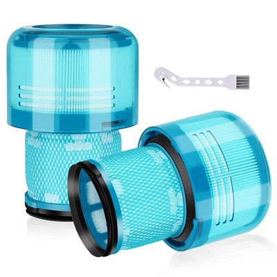 2 Pack Filter Replacement for Dyson V15 Detect, V15 Detect Absolute, V15 Subm...