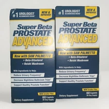 NEW Vitality Super Beta Prostate Advanced 120 Caplets Exp 12/26+