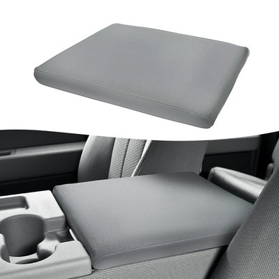 Fits 2011-2014 Ford F-150 Jump Seat Center Console Armrest Polyester Cover Gray
