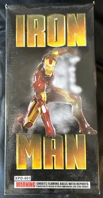 iron man 12 pc salute shell box label only