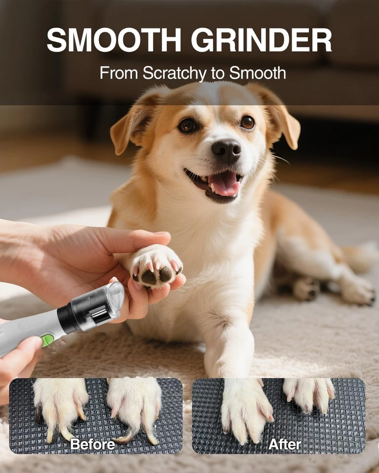 WORKPRO 6 velocidades perro molinillo de uñas mascota molinillo de uñas 70 accesorios juego de herramientas rotativas Foto 4 de 4