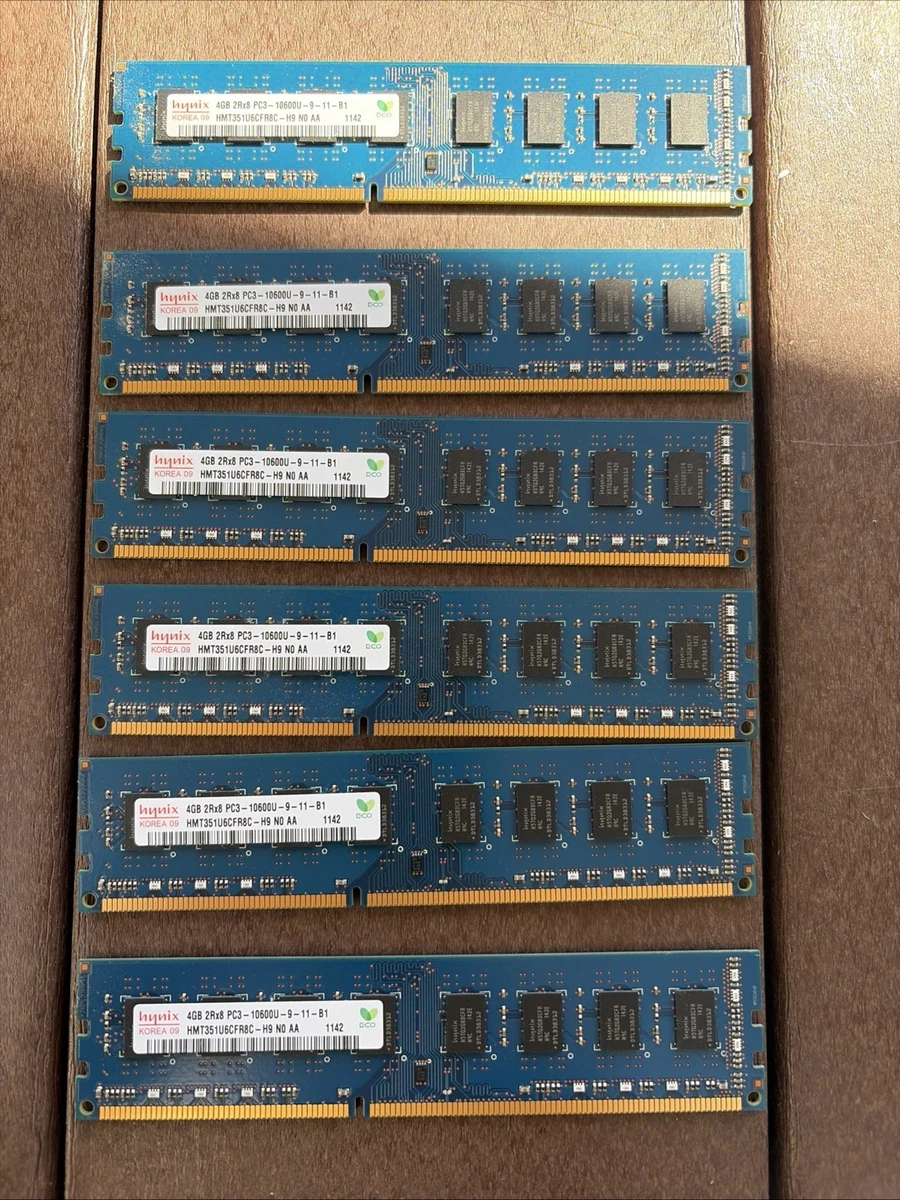 Mémoire RAM SK Hynix 8 Go DDR3-1866 ECC DIMM - Réf. HMT41GU7BFR8C, Occasion Testée