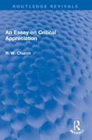 An Essay On Critical Appreciation | Ralph W. Church | Taschenbuch | Englisch