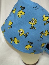 Men/Women Surgical Scrub Cap Lined Peanuts 100 Cotton