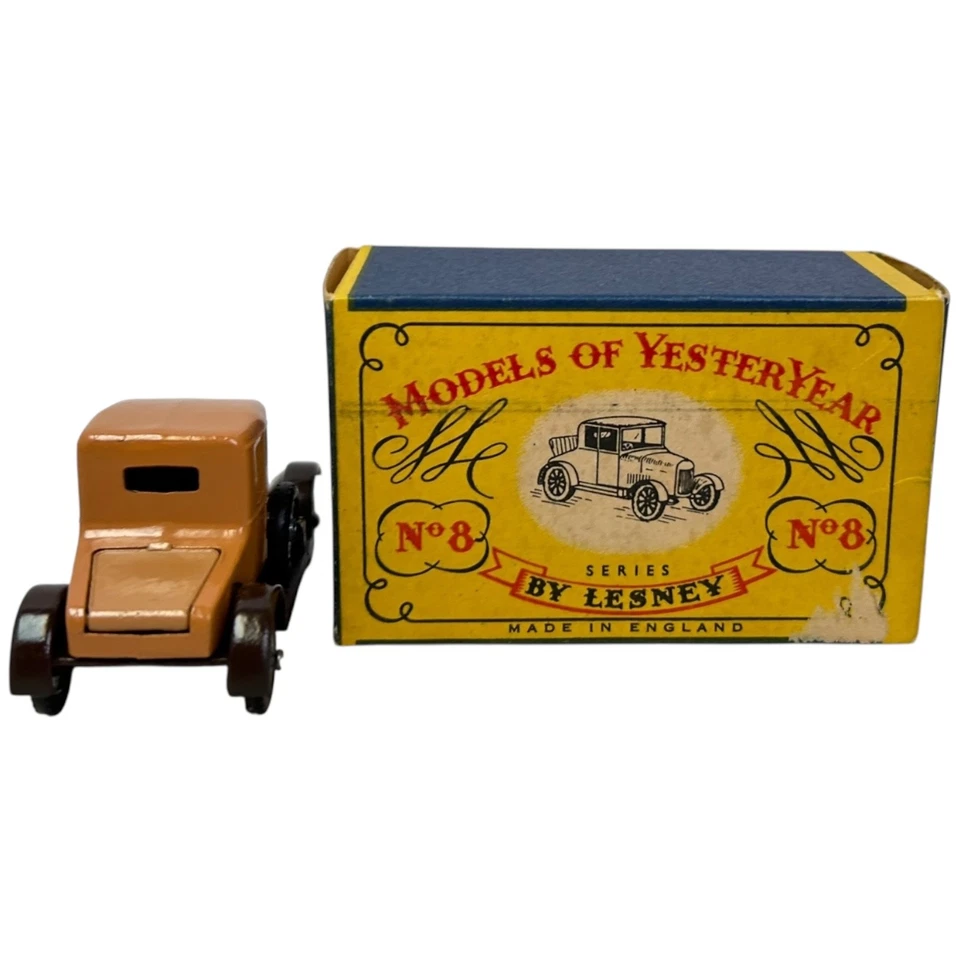 Matchbox Models of Yesteryear 1926 Morris Cowley Bullnose No. 8 with Box Vintage - Image 4 of 4