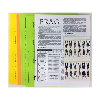 Capillary Frag Test SJG Frag Frag (Limited Ed Beta-Test Set) Bag NM | eBay