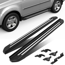 Set2 4 Running Boards For 2009-2015 Honda Pilot Side Steps Nerf Bars