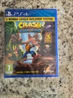 Crash Bandicoot N Sane Trilogy PS4 Brand New Factory Sealed