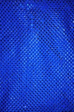 CONFETTI SEQUIN DISCO DOT KNIT ROYAL FABRIC 3MM POLKA DOT PAGEANT DANCE