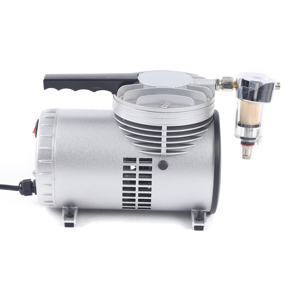 Oilless Diaphragm Vacuum Pump Industrial Small Oil Free Vacuum Suction