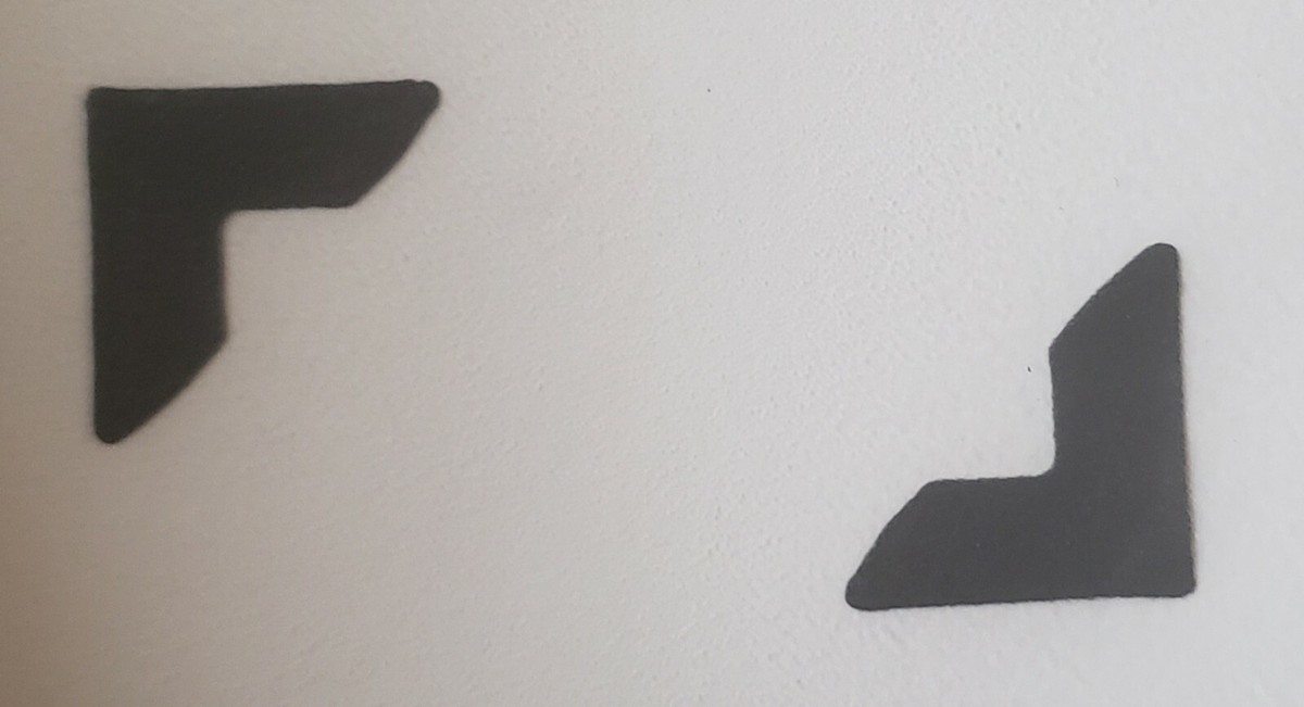 sizzix original small green die photo corners 38-0145 | eBay